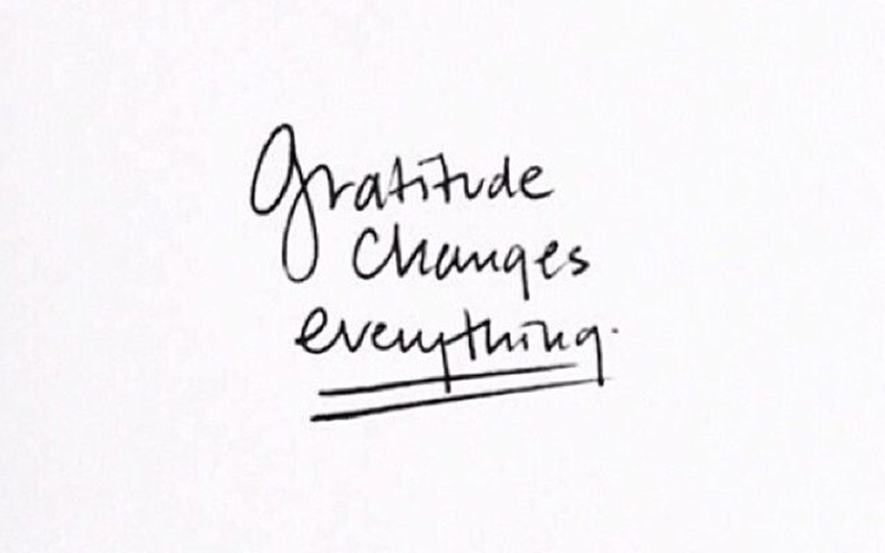 Gratitude